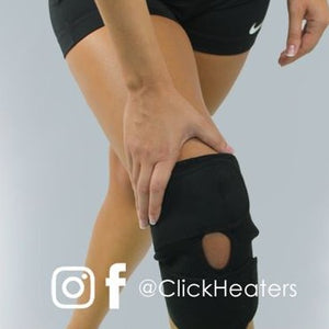 Knee Brace with Pouch - Click Heaters