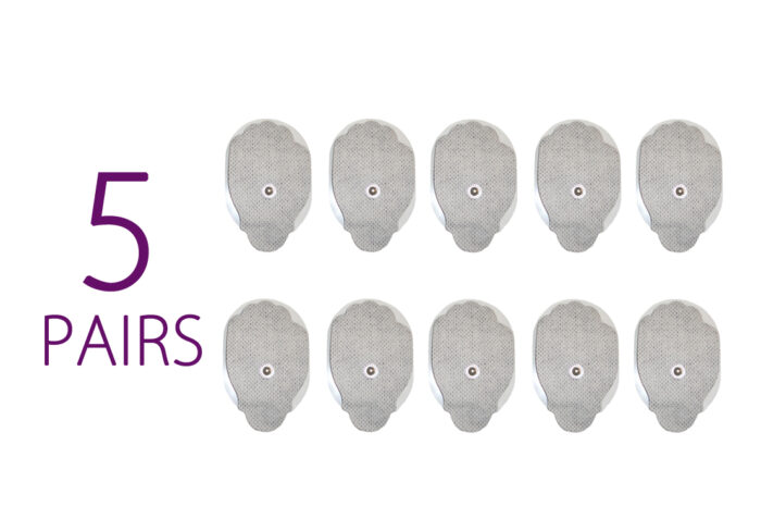 5 Pairs of large pads for pulse massager